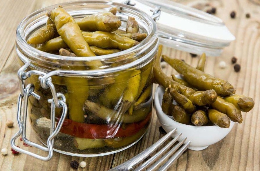 ترشی فلفل سبز بدر