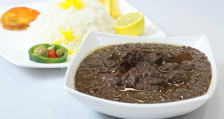 مایه خورشت فسنجان کامچین خورش فسنجان کامچین