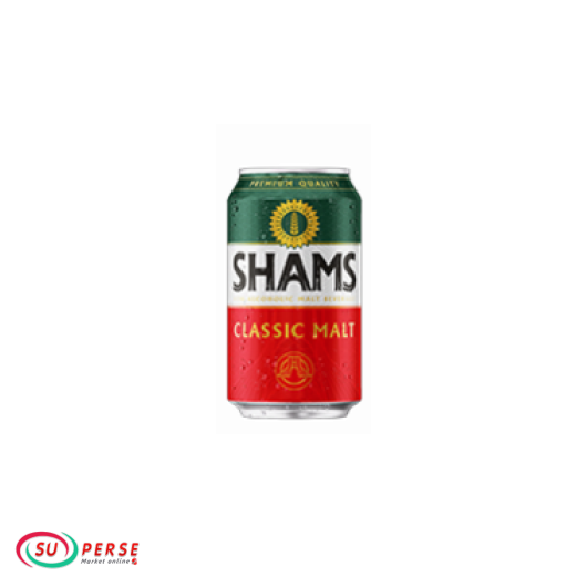ماءالشعیر مالت ساده شمس - 330 ml