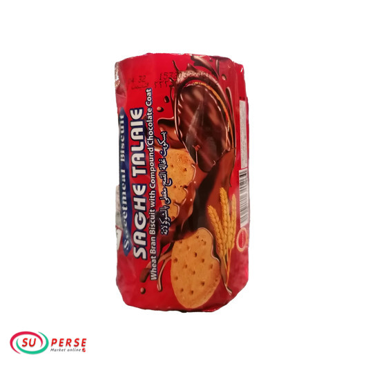 بیسکوییت ساقه طلایی با روکش کاکائو - 200 گرم
