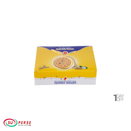 بیسکویت پذیرایی آرد جو و شهد توت ساقه طلایی - 750 گرم
