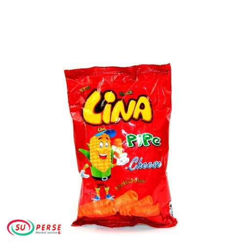 پفک پنیری و لوله ای لینا - 60 گرمی