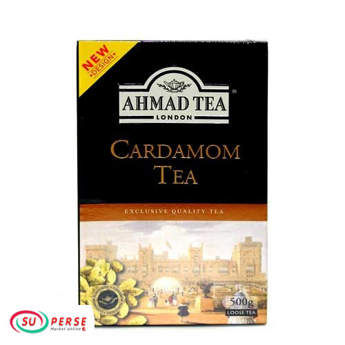 Thé à la cardamome en sachets Ahmad - 100 sachets de 2 grammes