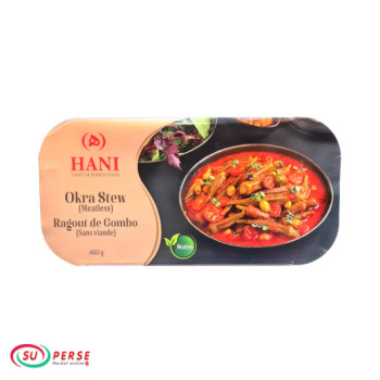 غذای آماده خورش بامیه (بدون گوشت) هانی - 460 گرم