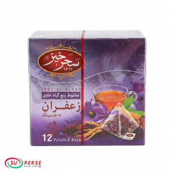 دمنوش پنج گیاه سحر خیز - 24 گرم