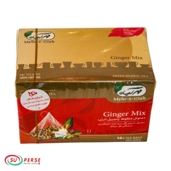 دمنوش مخلوط زنجبیل (انرژی) مهرگیاه - 28 گرم