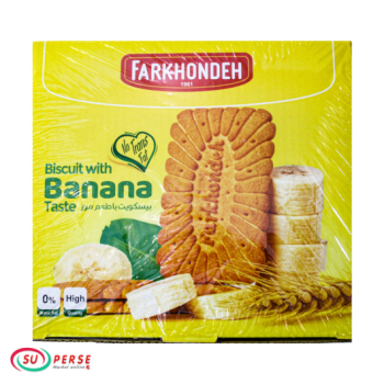 بیسکویت فرخنده با طعم موز 750 گرم
