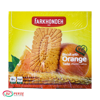 بیسکویت فرخنده با طعم پرتقال-750 گرم
