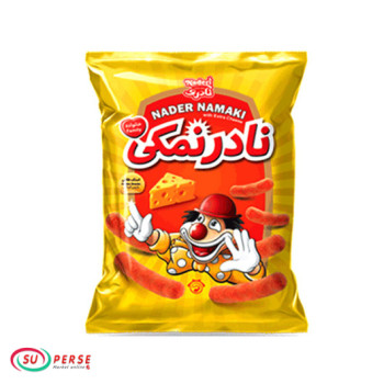 پفک نادرنمکی با طعم پنیر - 80 گرم