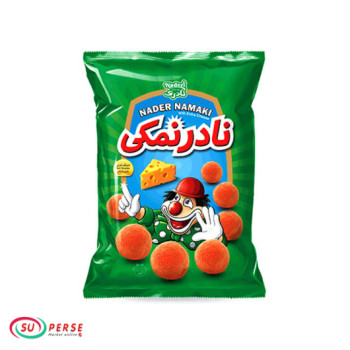 پفک توپی نادرنمکی - 80گرم