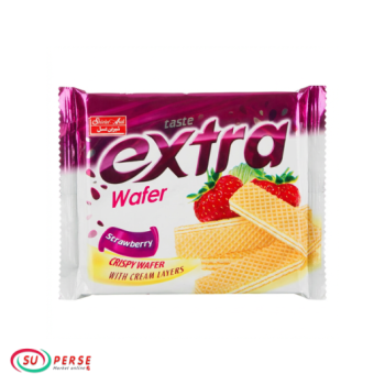 ویفر کرم دار توت فرنگی شیرین‌عسل - 32گرم