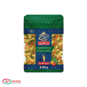 ماکارونی پیکولی سبزیجات زر ماکارون - 500 گرم