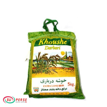 برنج خوشه درباری - 5kg