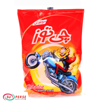 Flips au fromage Cheetoz à moto